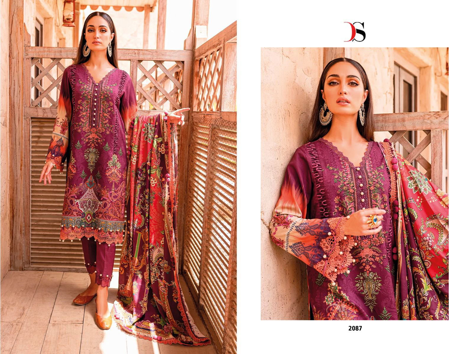 Deepsy Firdous Urbane 23 Wholesale Designer Pakistani Suits Catalog